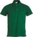 Heren Polo Clique Basic 028230 Flessen Groen